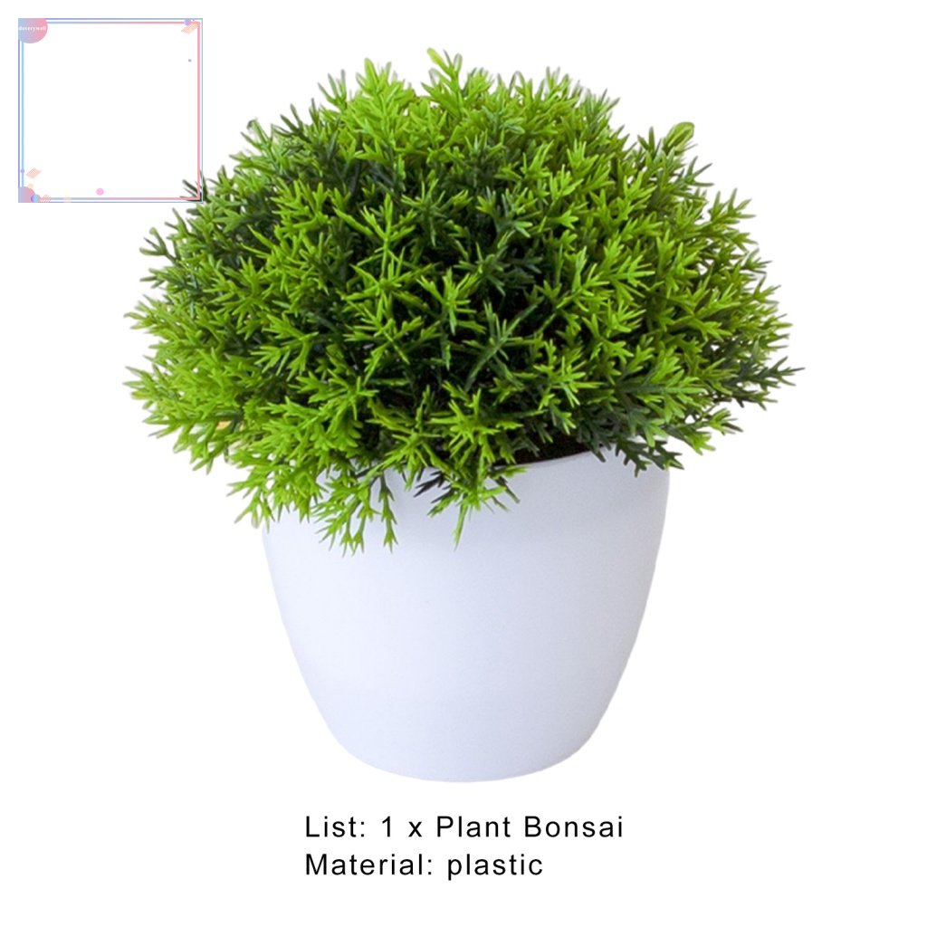 Chậu Cây Bonsai Bằng Nhựa Trang Trí Văn Phòng