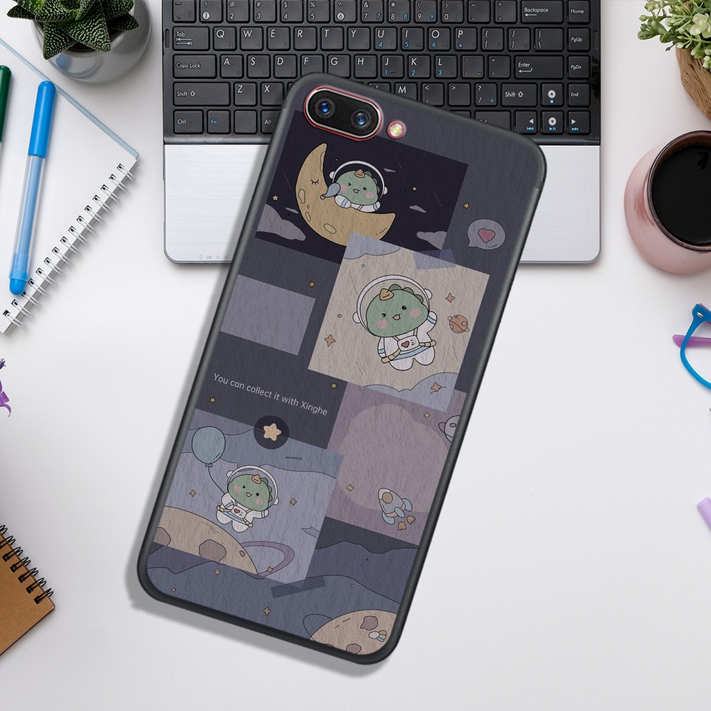 Ốp Lưng OPPO A3S - A5 - A1K - A71 - A83   , In Hình Khủng Long Đáng Yêu.