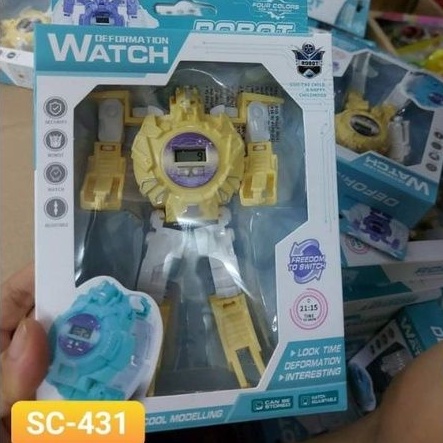 Đồng hồ đeo tay biến hình robot đa năng
