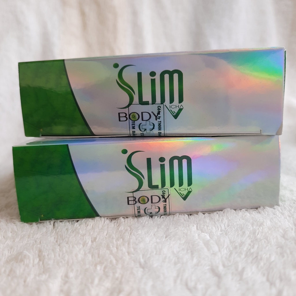 Giảm cân Slim Body Vicha, giảm hấp thu chất béo, đốt cháy mỡ thừa -Hộp 20 viên