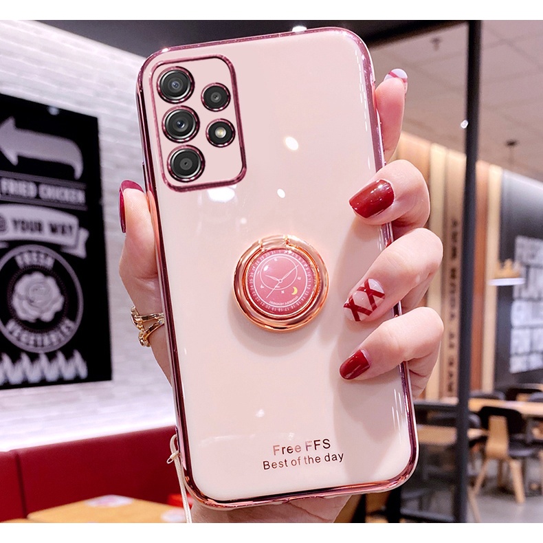 ỐP LƯNG SILICON SAMSUNG GALAXY A13, A23, A33 5G, A53 5G. A73 5G KÈM IRING SANG TRỌNG