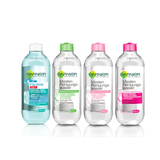 Tẩy trang Garnier Micellar Cleansing Water 6 Màu