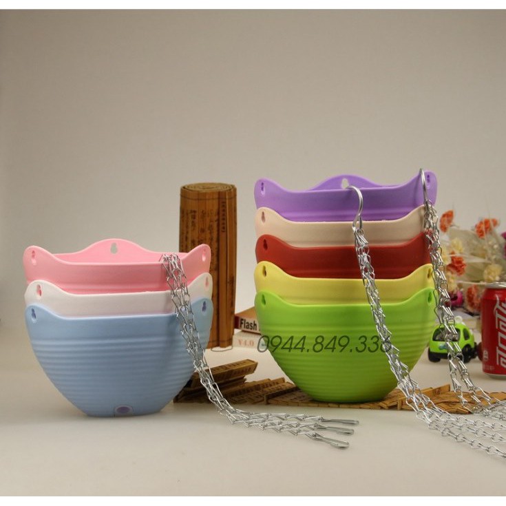 Combo chậu treo 6 màu 6 chậu