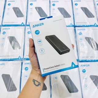 [Chính hãng New] Pin sạc dự phòng Anker PowerCore Select 20000mAh A1363 Sạc nhanh 18w