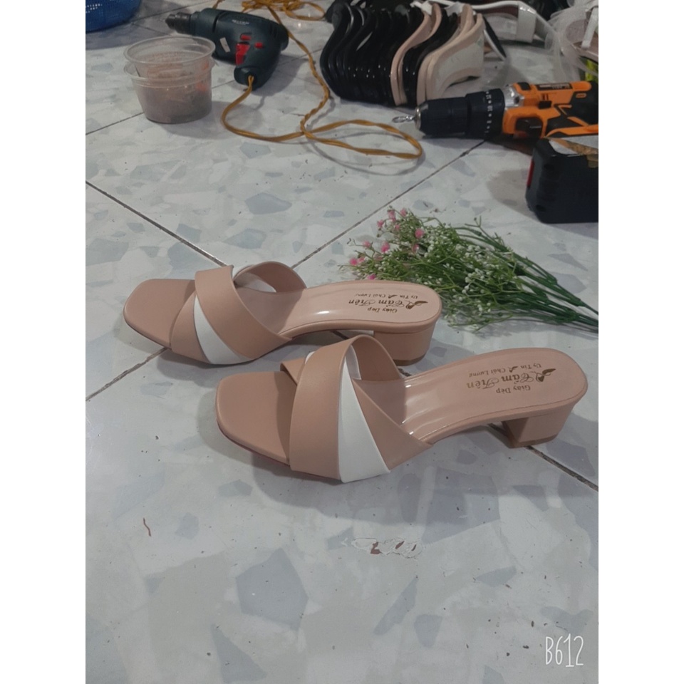 Ảnh thật giày cao gót nữ size nhỏ 33, 34 đến bigsize  bảo hành keo 2 năm cao 2 cm đến 9 cm