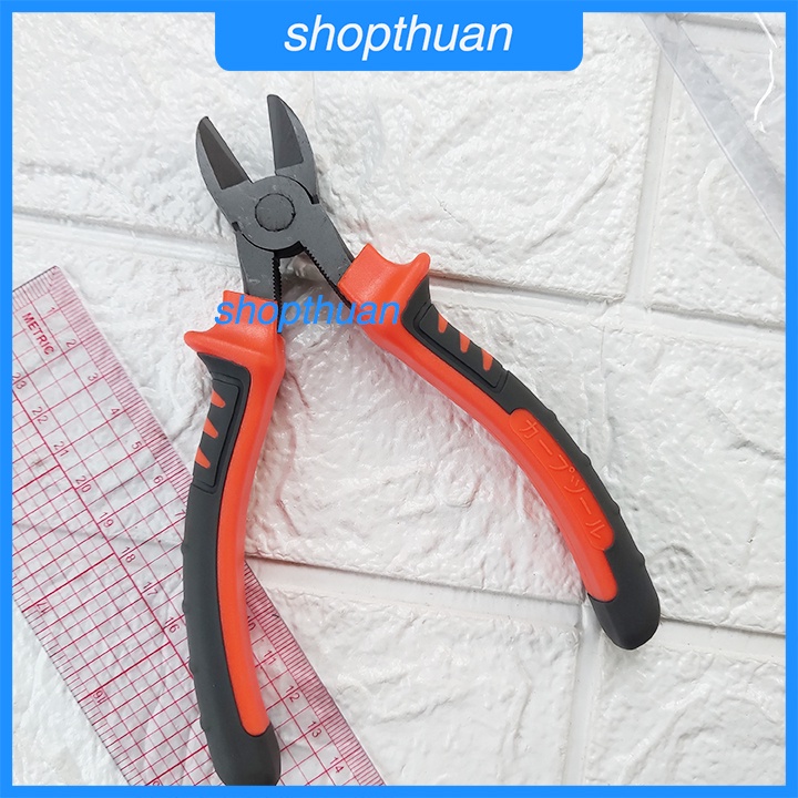 Kìm cắt Kapusi 6 in ( 200mm ) cán bọc nhựa