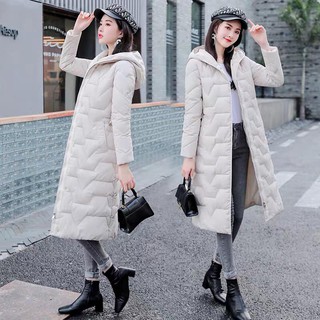 [Hàng có sẵn] Áo phao dáng dài
