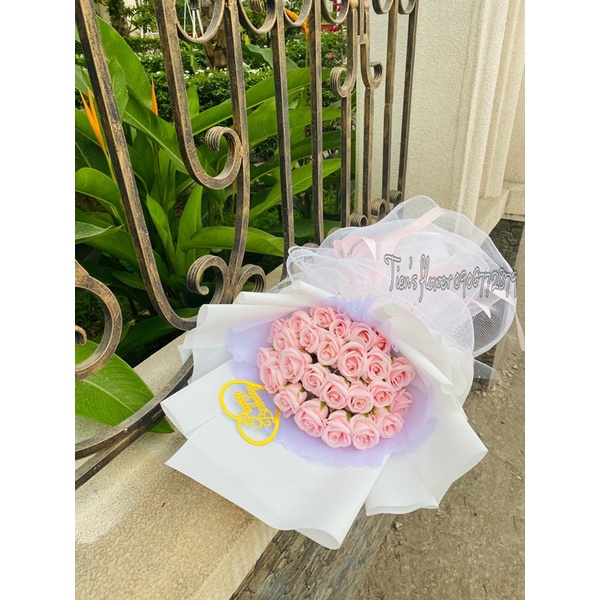 Bó hoa sáp 25 bông, quà tặng sinh nhật