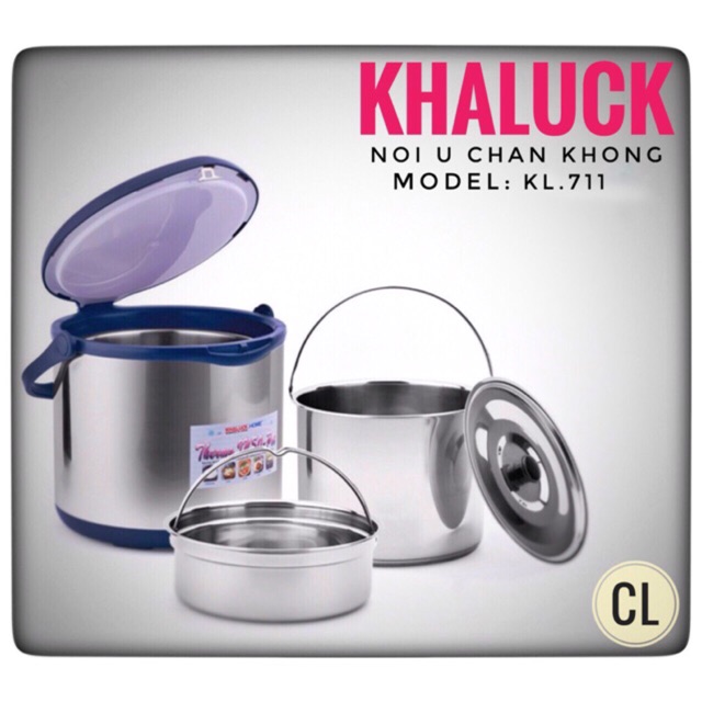 Nồi ủ nhiệt Khaluck KL-711 - Dung tích 6 lít