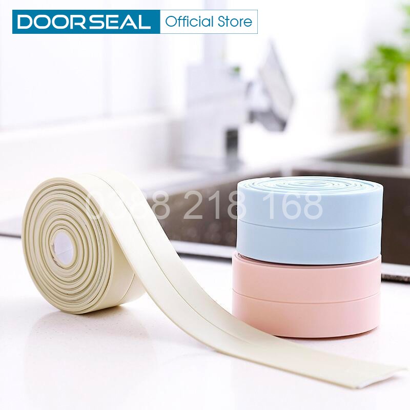 Miếng Dán Cạnh Góc Nhà,  Bếp, Nhà Vệ Sinh Có Băng Keo Dễ Dàng Vệ Sinh, Tháo Lắp,(3.8cm x3.2m) Doorseal™ (Vietnam)