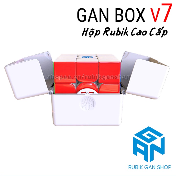 GAN Box V7 Hộp đựng cho Rubik 3x3 Cao Cấp như Cube 56mm GAN 12 Maglev