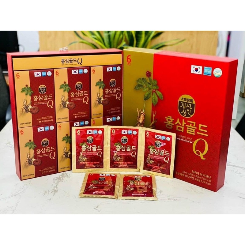 Nước hồng sâm đỏ Hàn quốc 6 năm tuổi