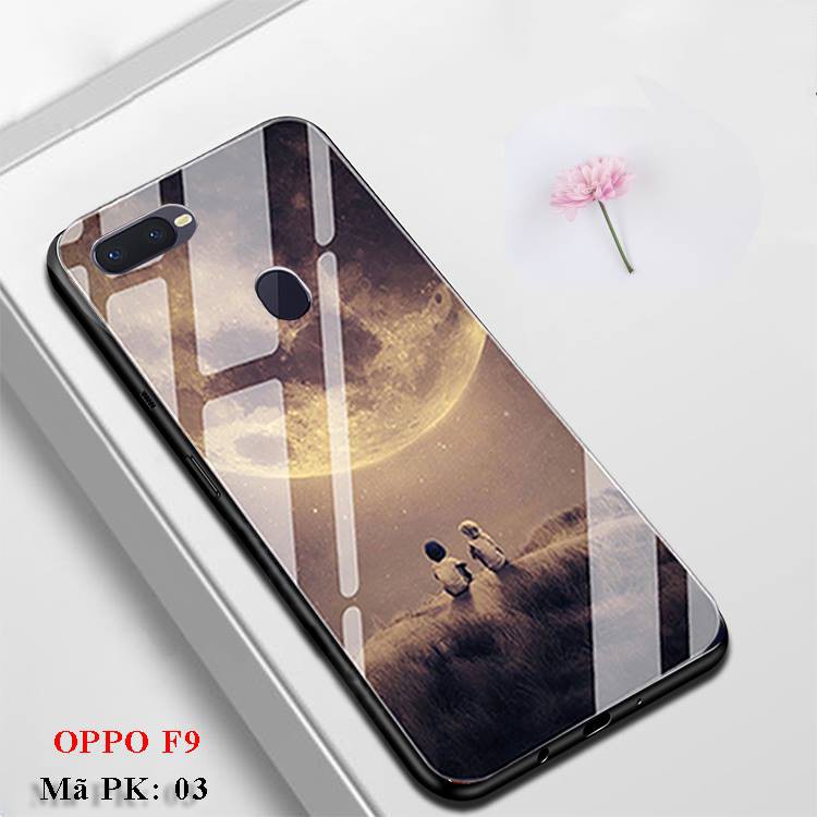 Ốp lưng Oppo F9 (Ốp lưng kính Oppo F9)