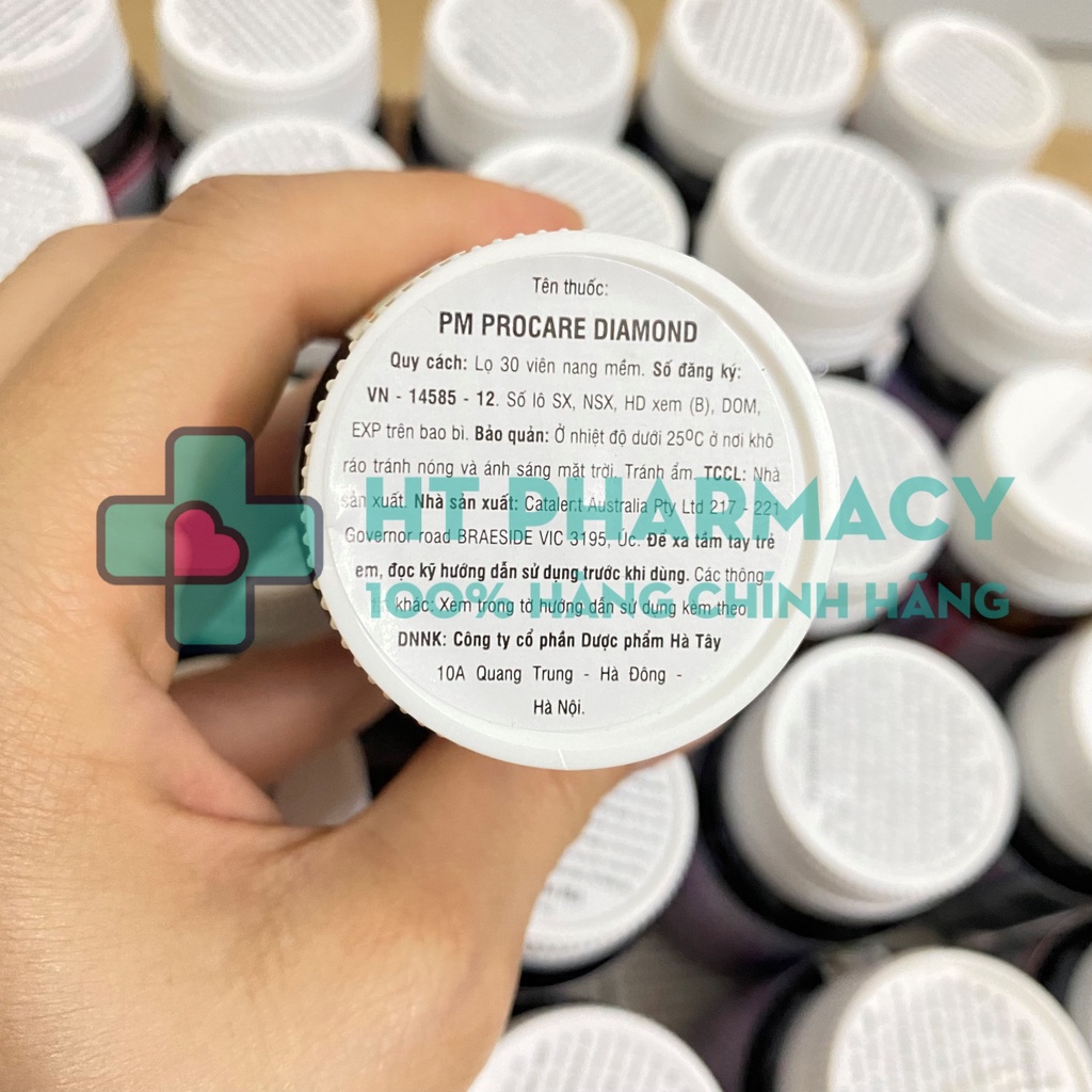 PM Procare Diamond - Vitamin Tổng Hợp Cho Phụ Nữ Có Thai Và Cho Con Bú