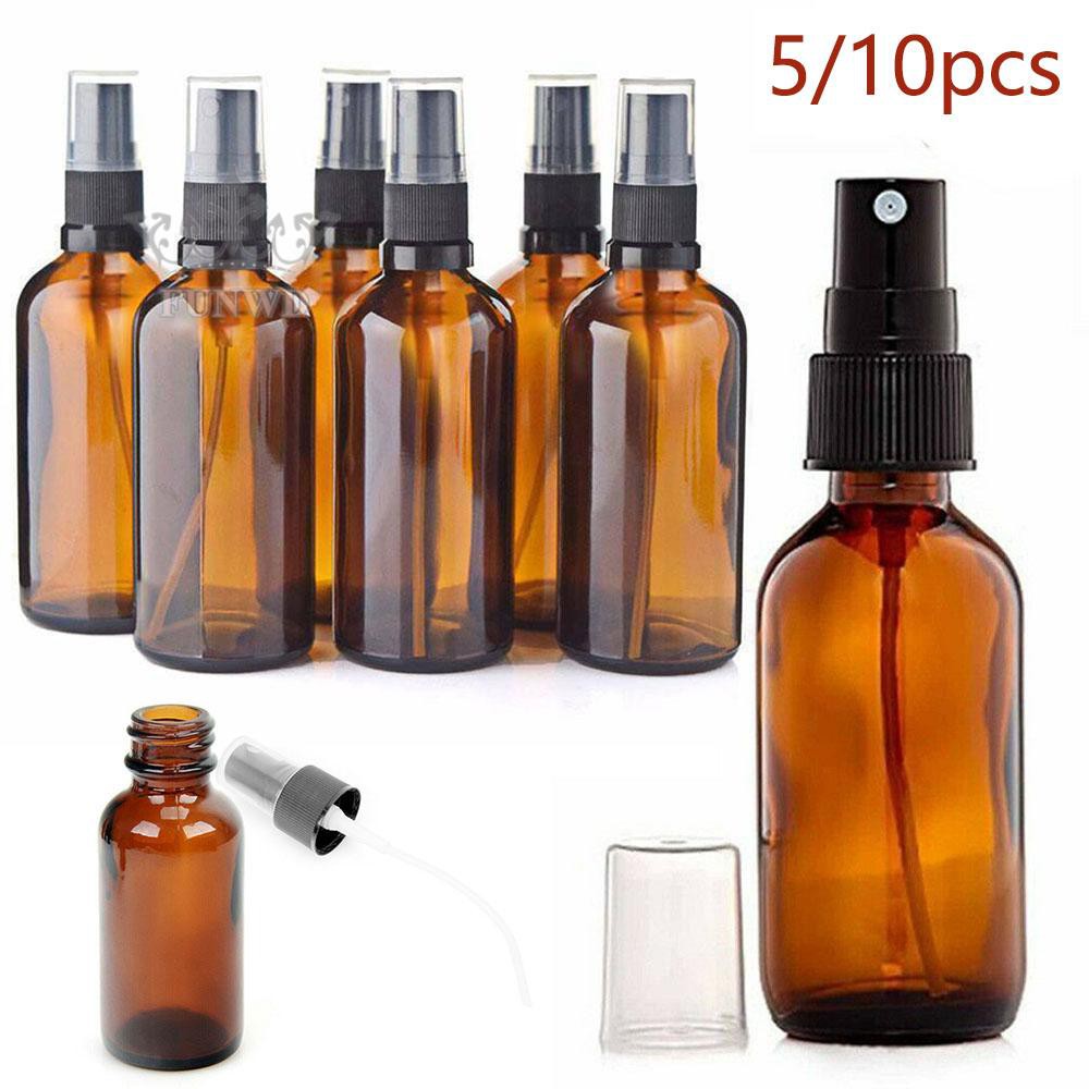 (Hàng Mới Về) Set 5 / 10 Chai Rỗng Dạng Xịt Đựng Mỹ Phẩm Chất Lượng Cao