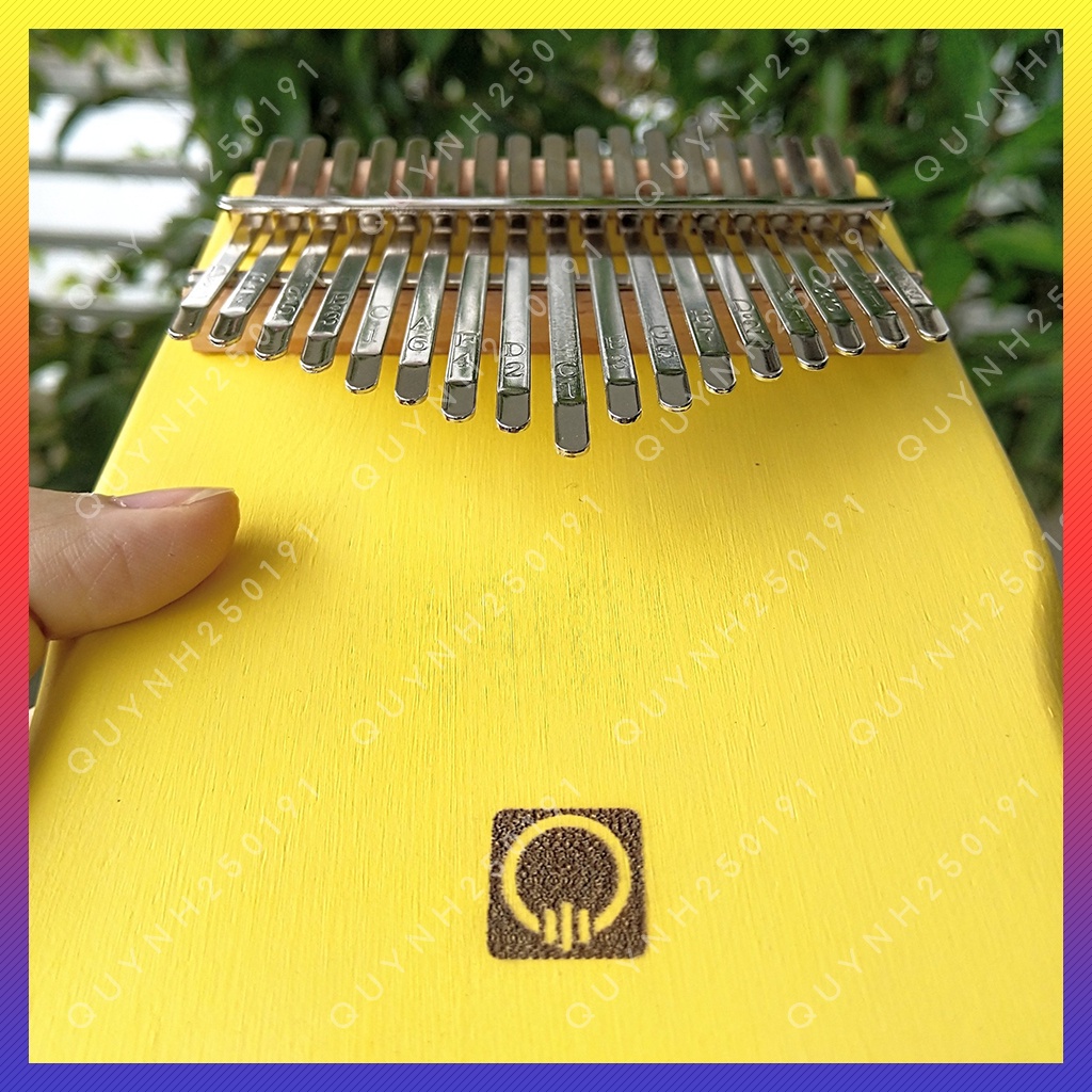 Đàn Kalimba 17 Phím Gỗ cao cấp nhiều màu Sắc tặng phụ kiện - Âm Hay Không Tịt Nốt