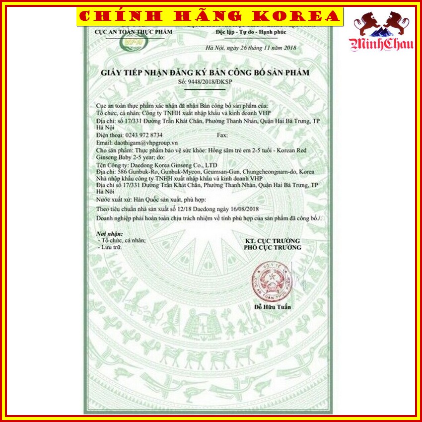 Nước sâm baby Dream Kids , Hồng sâm cho bé cao cấp hộp 30 gói  - Bổ sung vitamin, Dha, tăng đề kháng cho bé, minhchau