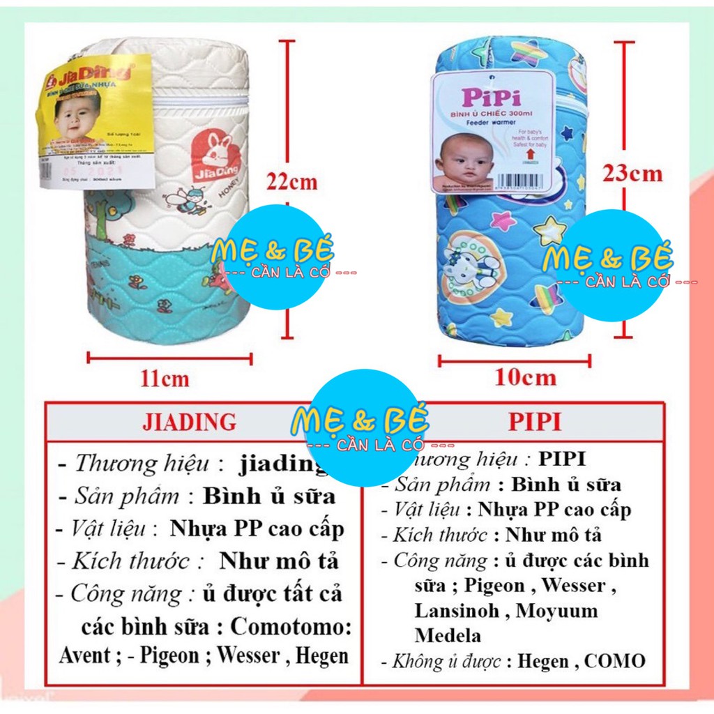 BÌNH Ủ SỮA CỔ RỘNG CAO CẤP