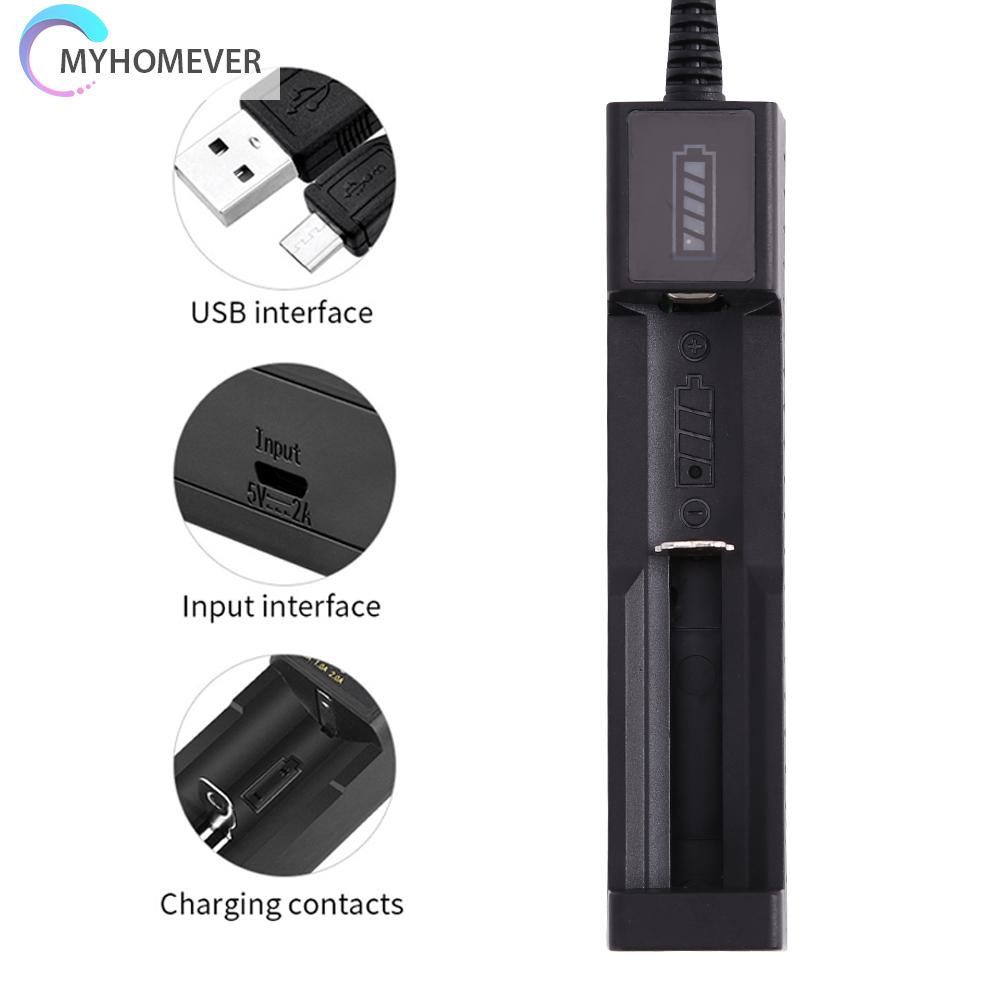 Bộ sạc pin USB thông minh 18650 21700 22650 16340