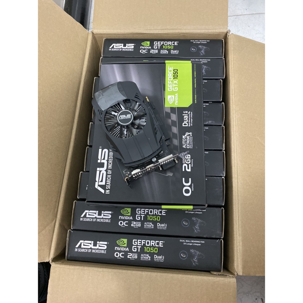 Cạc VGA ASUS 2G PH-GTX1050-2G New 100% (BH 2021)