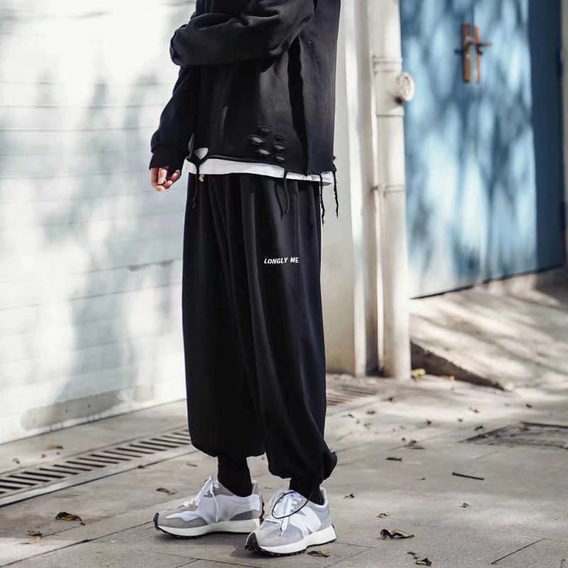 Quần jogger nam in chữ size M-5XL