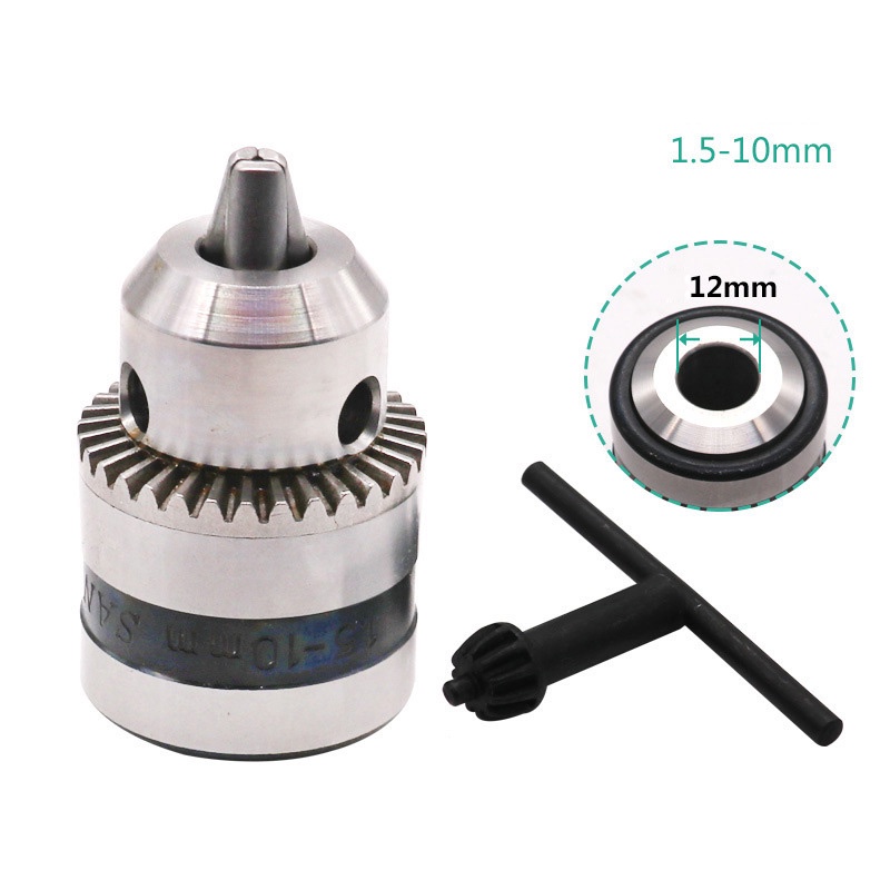 Đầu kẹp mũi khoan loại trục không răng b10 b12