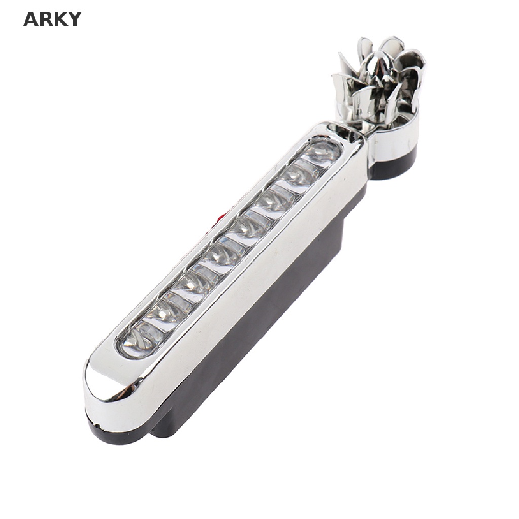 Đèn 8 LED Chạy Ban Ngày Chạy Bằng Năng Lượng Gió Không Cần Cần Dùng Ngoài Trời Cho Xe Hơi ARKY