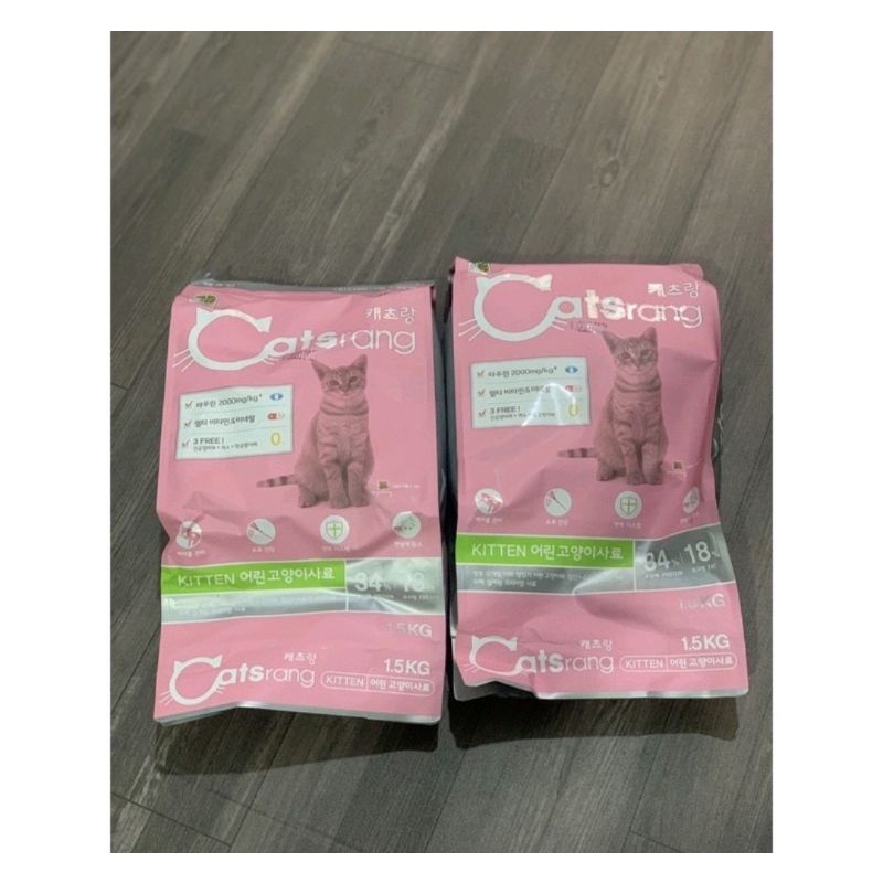 Thức ăn mèo con Catsrang 1,5kg