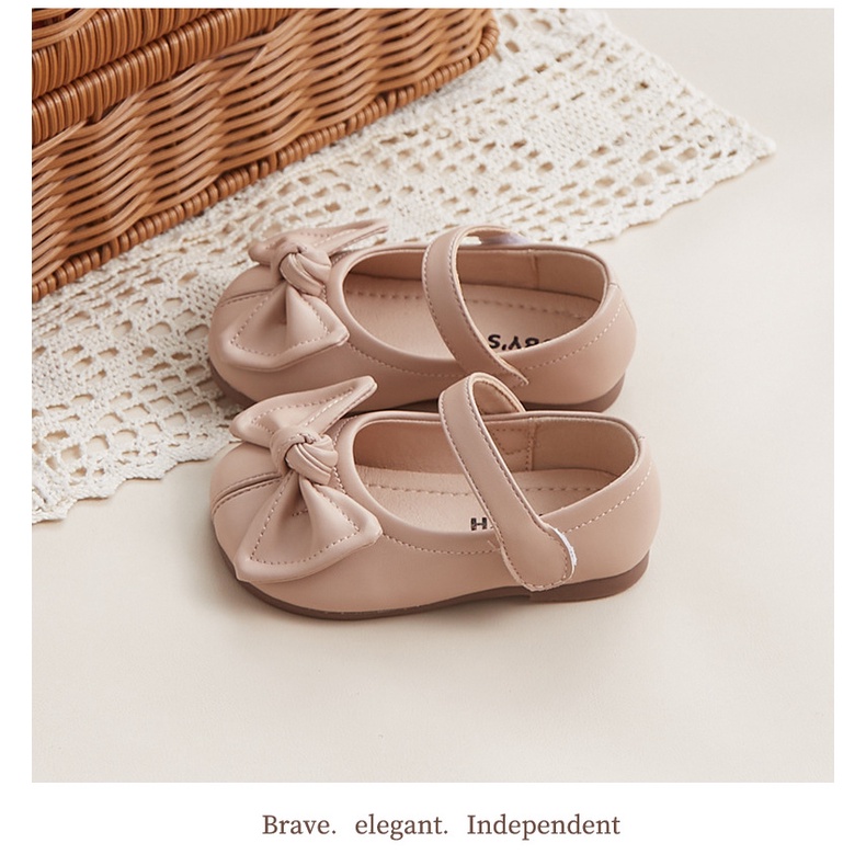 Giày Búp Bê Đế Mềm Chống Trượt Thời Trang Mùa Xuân 2022 Cho Bé Gái 1-3 Tuổi