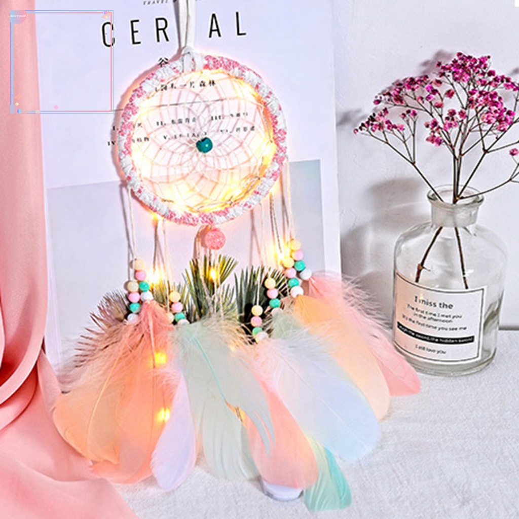 (DOV) Lưới Bắt Giấc Mơ Lông Vũ Dệt Tinh Tế Có Thể Tùy Chỉnh