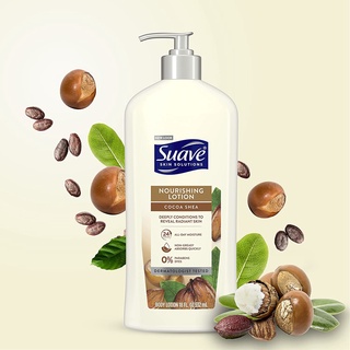 Dưỡng thể giúp da mịn Suave Nourishing Body Lotion with Cocoa Butter and Shea 532ml (Mỹ)