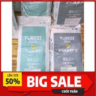Tã dán/quần Yubest Gold size S 90 M 84 L78 XL 72