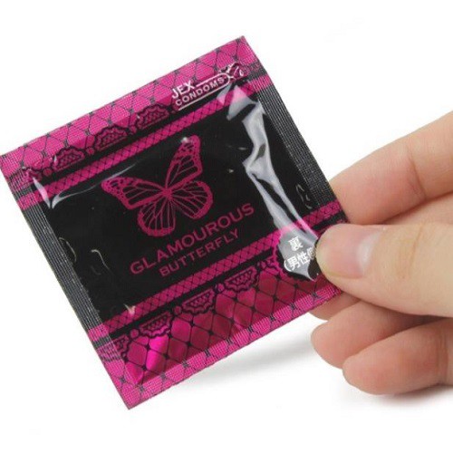 Bao Cao Su Mỏng Như Không Jex Glamourour Butterfly Moist Type