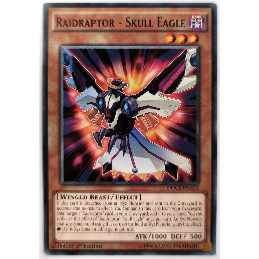 [Thẻ Yugioh] Raidraptor - Skull Eagle |EN| Common (ARC-V)