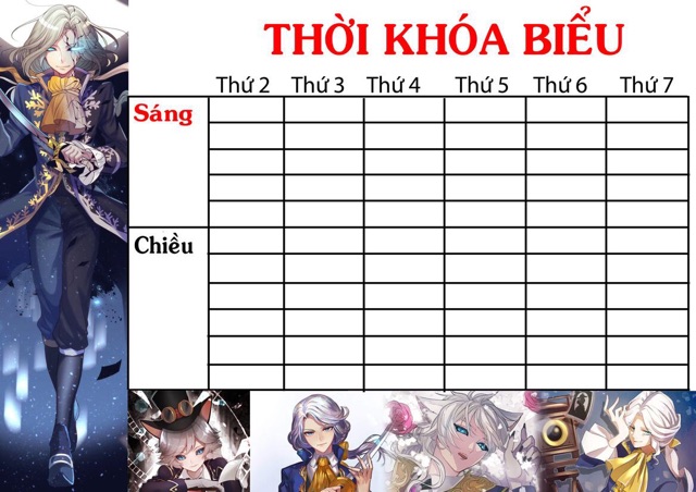 Thời khoá biểu Game ldentity V, thời khoá biểu ldentity V nhiều thành viên