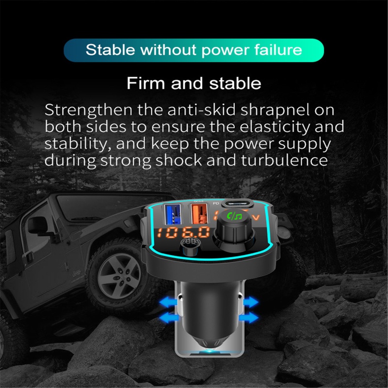 Thiết Bị Nhận Tín Hiệu Âm Thanh Bluetooth 5.0 Không Dây Cho Xe Hơi