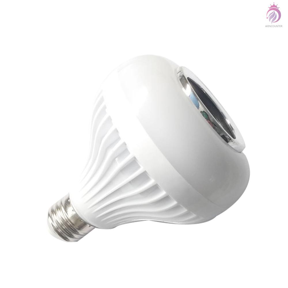 Bóng Đèn Led Đổi Màu Có Loa Bt E27 Điều Khiển Từ Xa