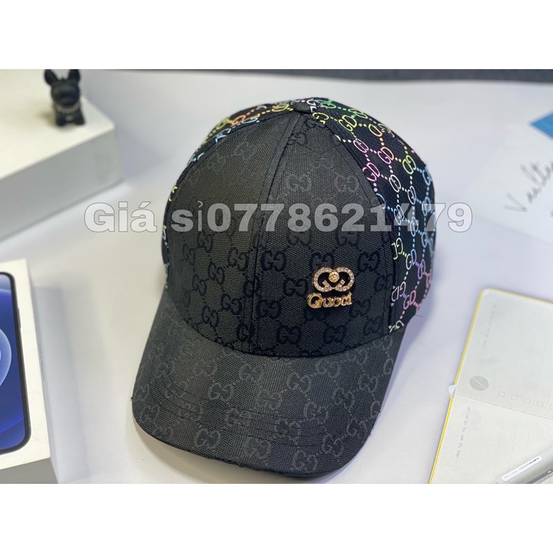 nón kết lưỡi trai vải nhập lụa gg lưới 7 màu cực đẹp unisex thời trang