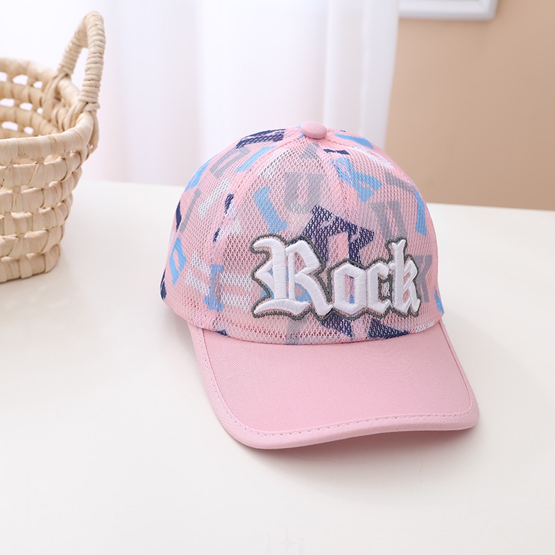 Mũ Lưỡi Trai Phối Lưới Thời Trang Mùa Hè Dễ Thương Cho Bé