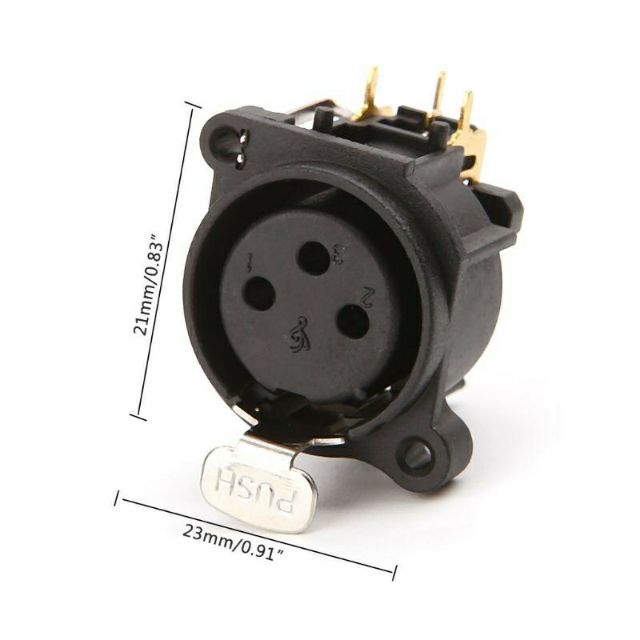 Lỗ cắm 3 chân Mixer