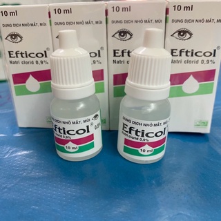 Nước muối sinh lý Efticol 0.9%