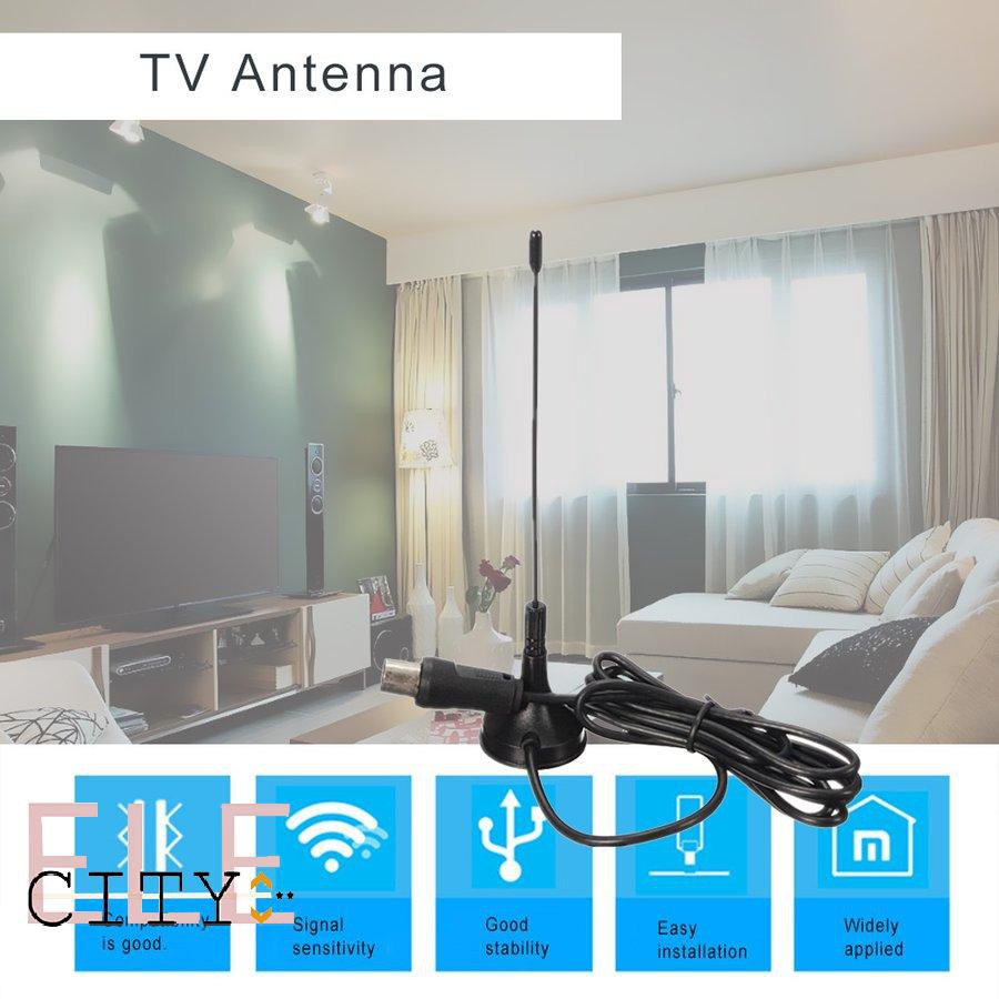 Ăng Ten Kỹ Thuật Số DVB-T TV Dùng Trong Nhà Khoảng Cách 50 Dặm 107ele