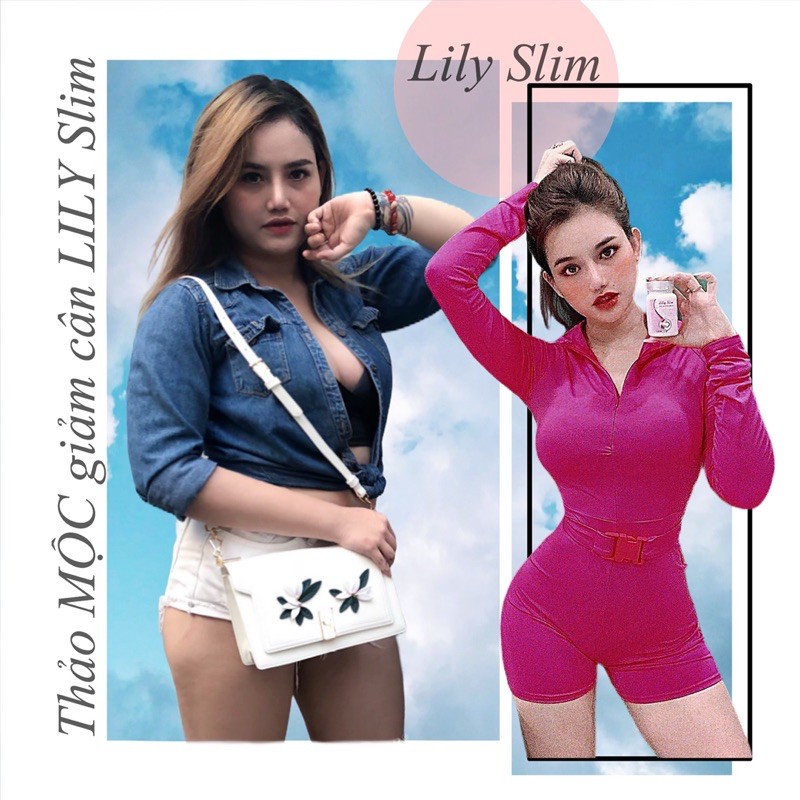 Giảm cân Lily Slim❌thực phẩm chức năng hỗ trợ giảm cân nhanh❌an toàn đốt cháy mỡ thừa