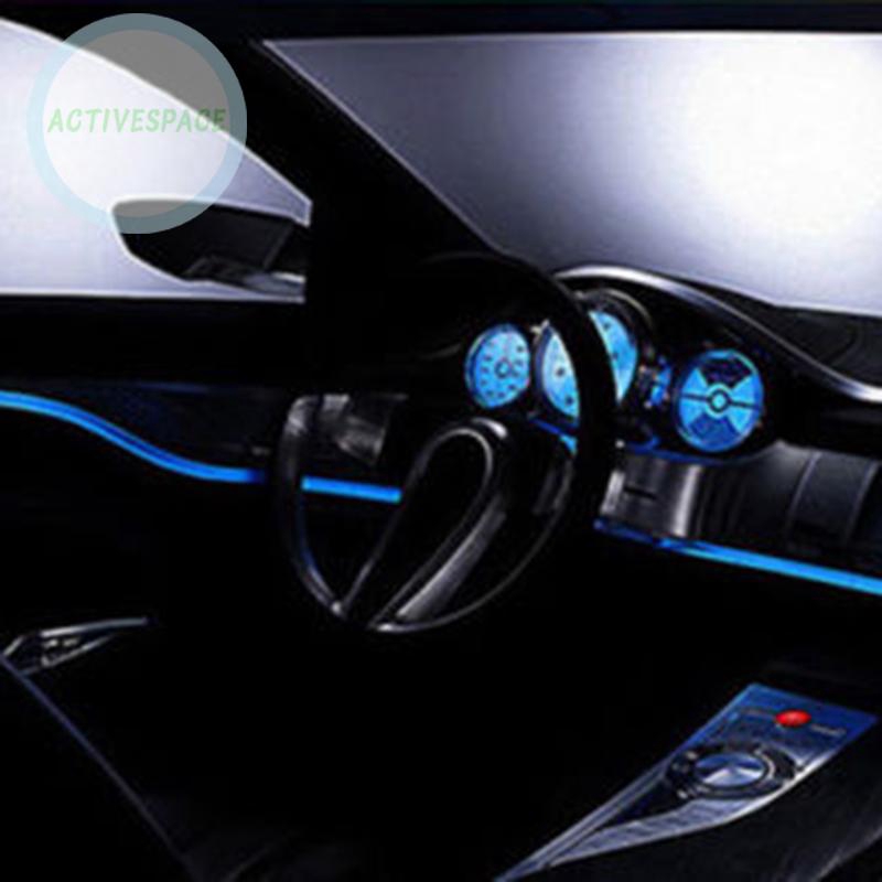 Ống dây đèn LED 12V trang trí nội thất xe hơi dài 4m