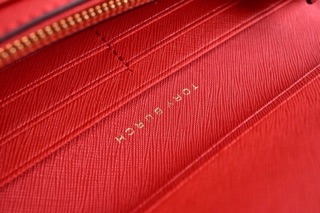 VÍ TORY BURCH ROBINSON LEATHER ENVELOPE NEW WITH TAGS WALLET