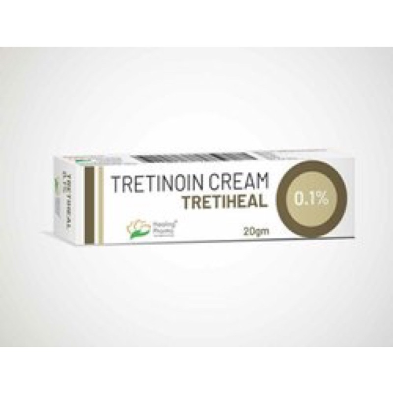 Kem Bôi TRETIHEAL Giảm Mụn, Trẻ Hoá Da Tretinoin 0.1 0.025 0.05%