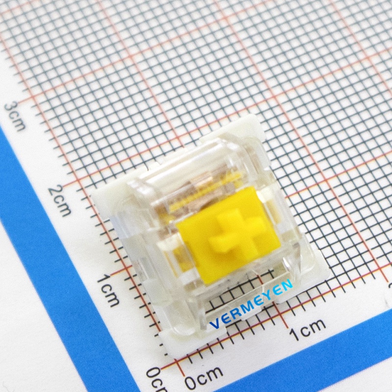 Outemu Switch Công Tắc Tactile Trắng Đen Không Gây Tiếng Ồn