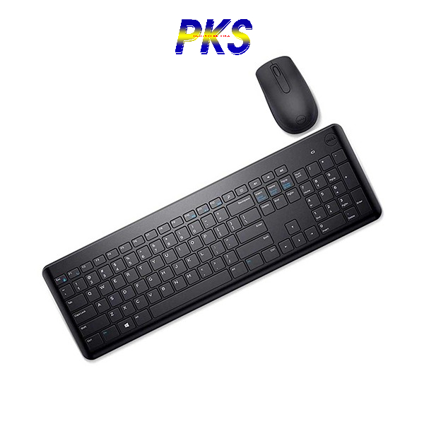 Bộ bàn phím và chuột không dây Dell KM117 chính hãng