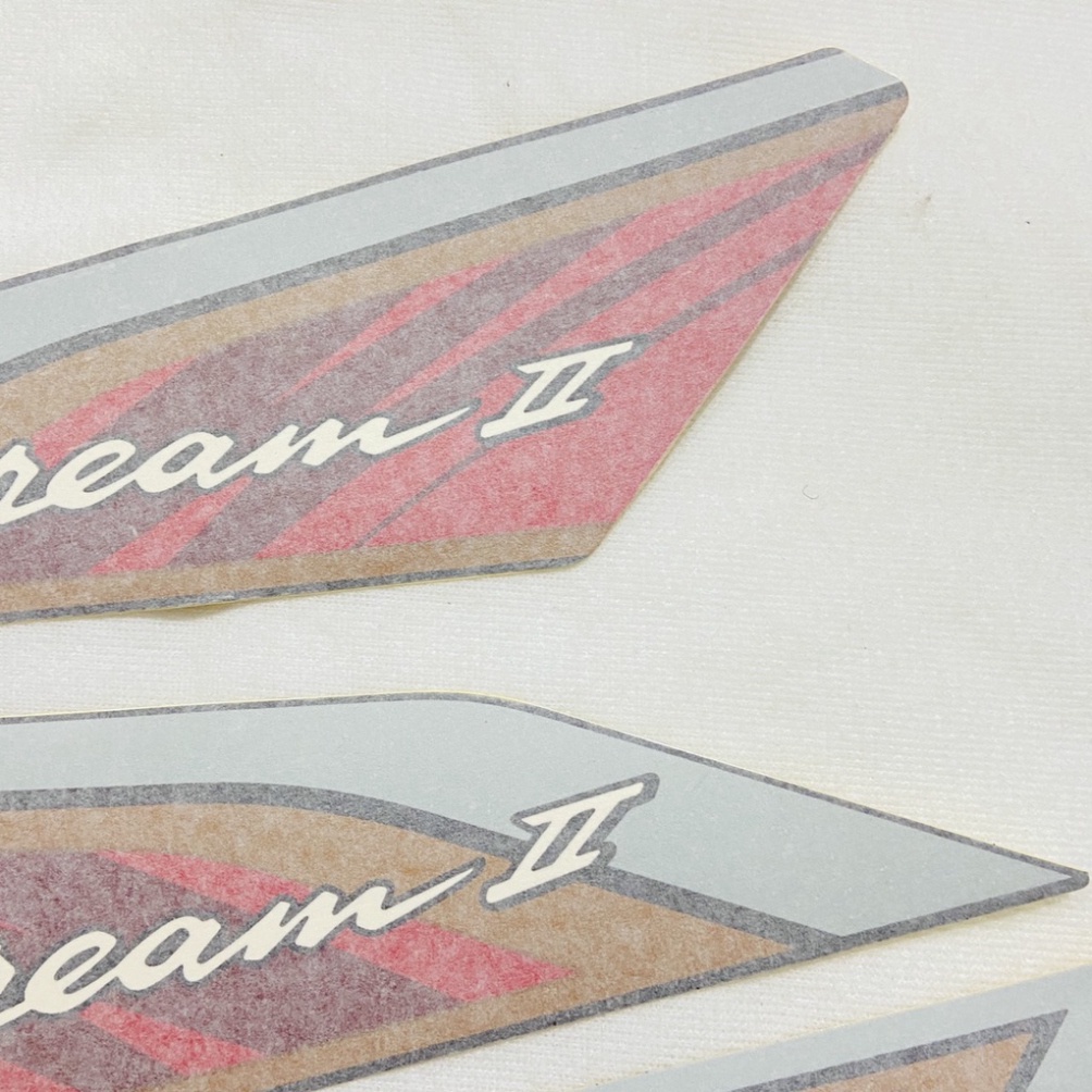 Bộ Tem thái lửa DREAM 3 lớp xịn, Tem hàng đẹp lắp được cả dream thái và dream việt các đời