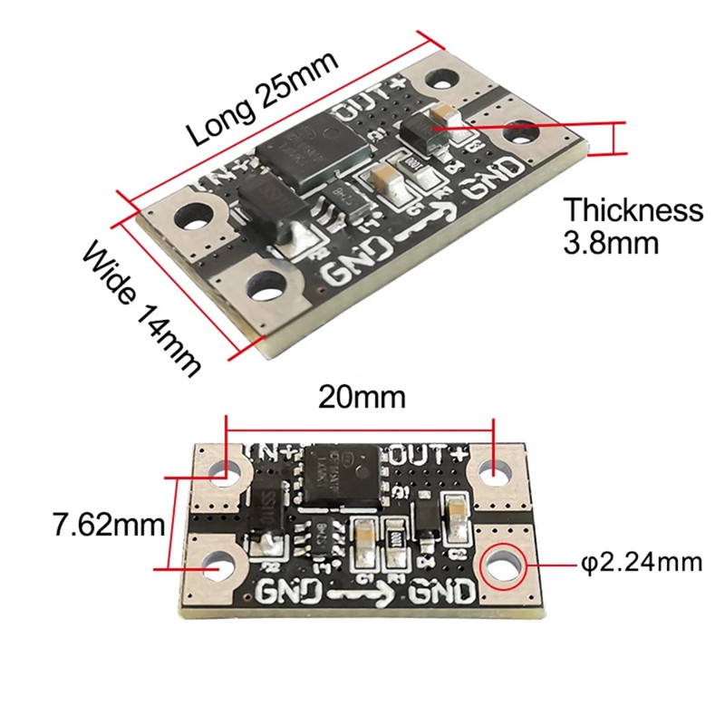 DC Bảng Mạch Bảo Vệ Pin Sạc Năng Lượng Mặt Trời Dg7512 75v12a